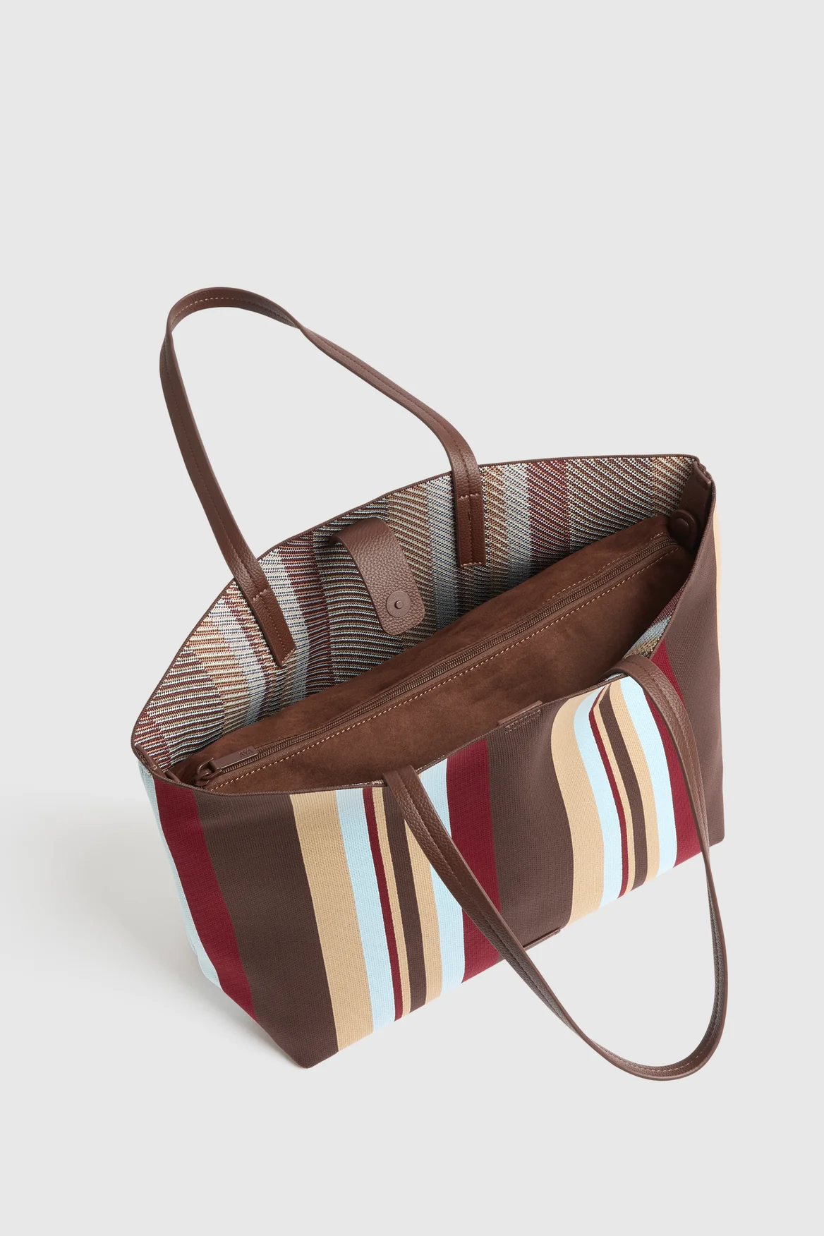 Immy Stripe Tote Bag - Image 4