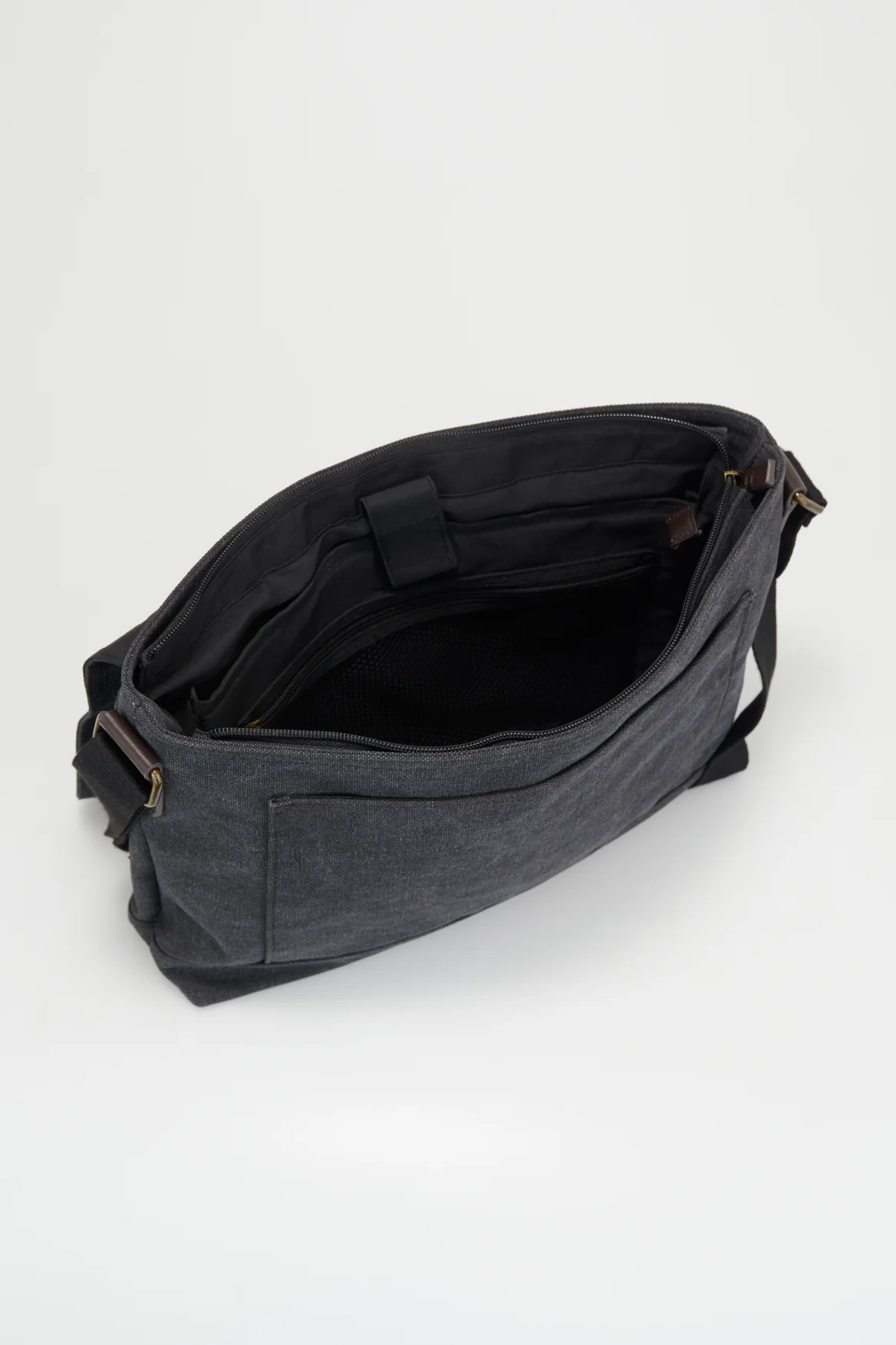 Blake Canvas/Lea Trim Satchel - Image 3