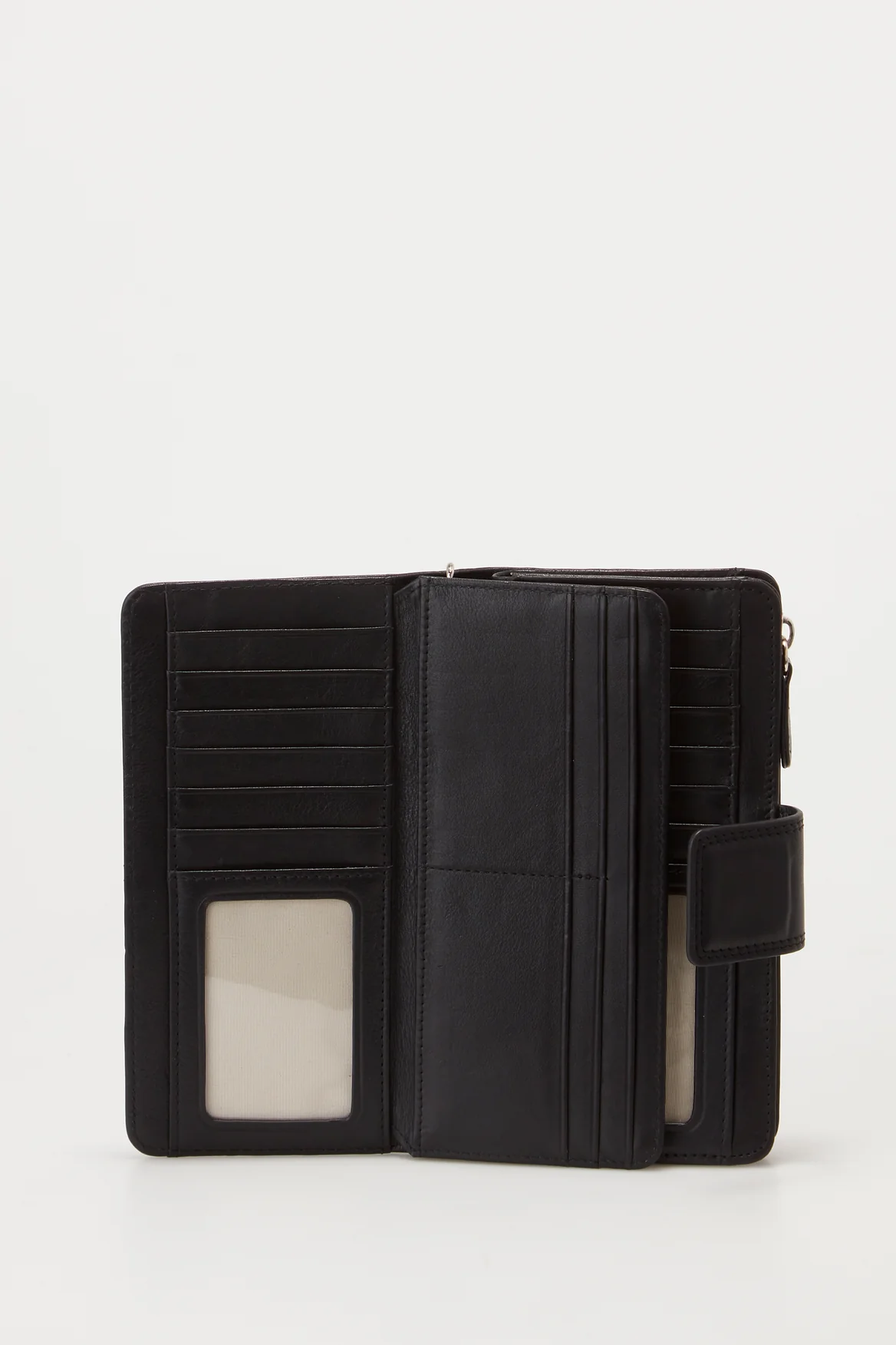 Leather Zip Around Wallet - Image 3