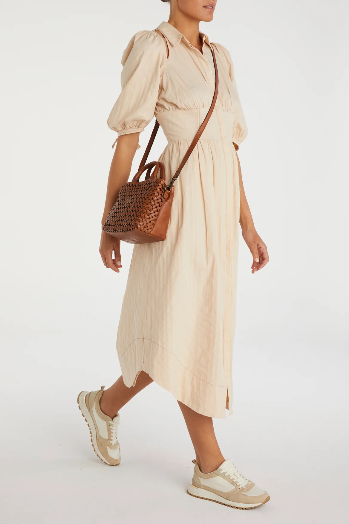 Palma Leather Weave Mini Bag - Image 4