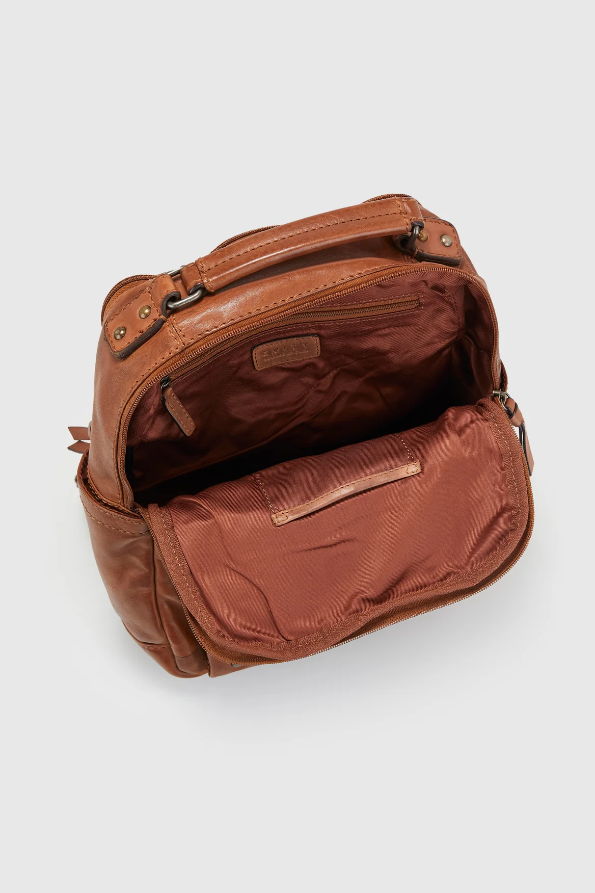 Rado Leather I-Pad Backpack - Image 3